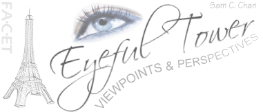 Eyeful Tower - Eiffel Tower/La Tour Eiffel motif. Viewpoints & Perspectives.